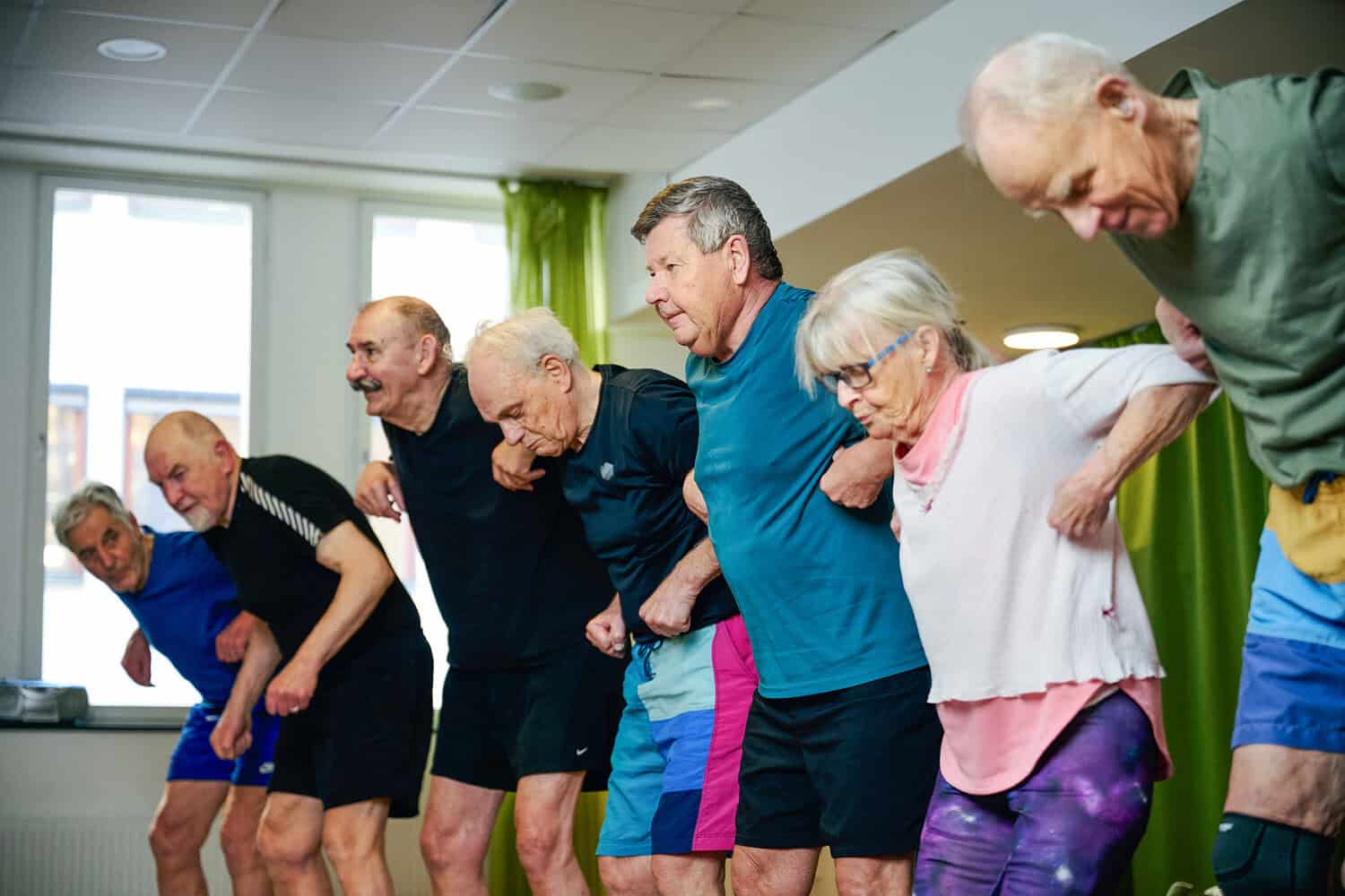 Veteraner håller formen tillsammans