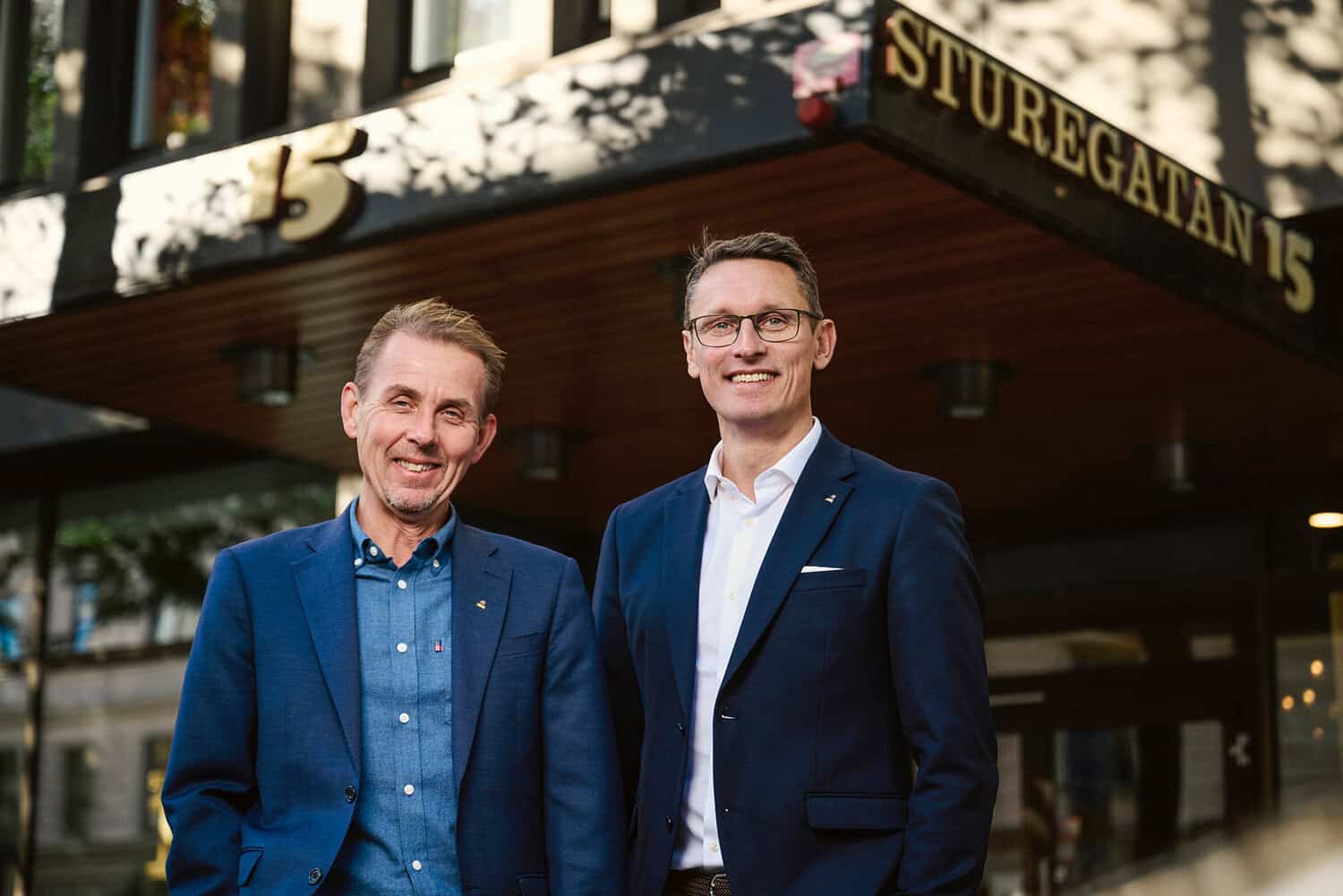Johan Hansson och Kalle Fahlander
