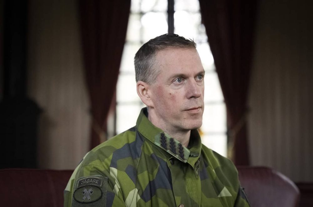 Jonny Lindfors Arméchef Jonny Lindfors
