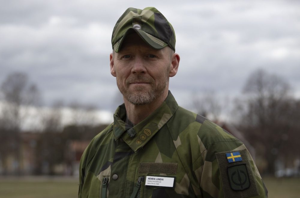 Henrik Lundin II – Porträtt Henrik Lundin, införandeledare eldhandvapen.