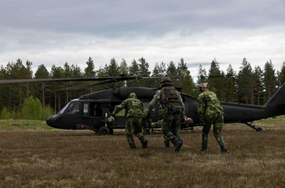 Sjukvårdsövning 25.