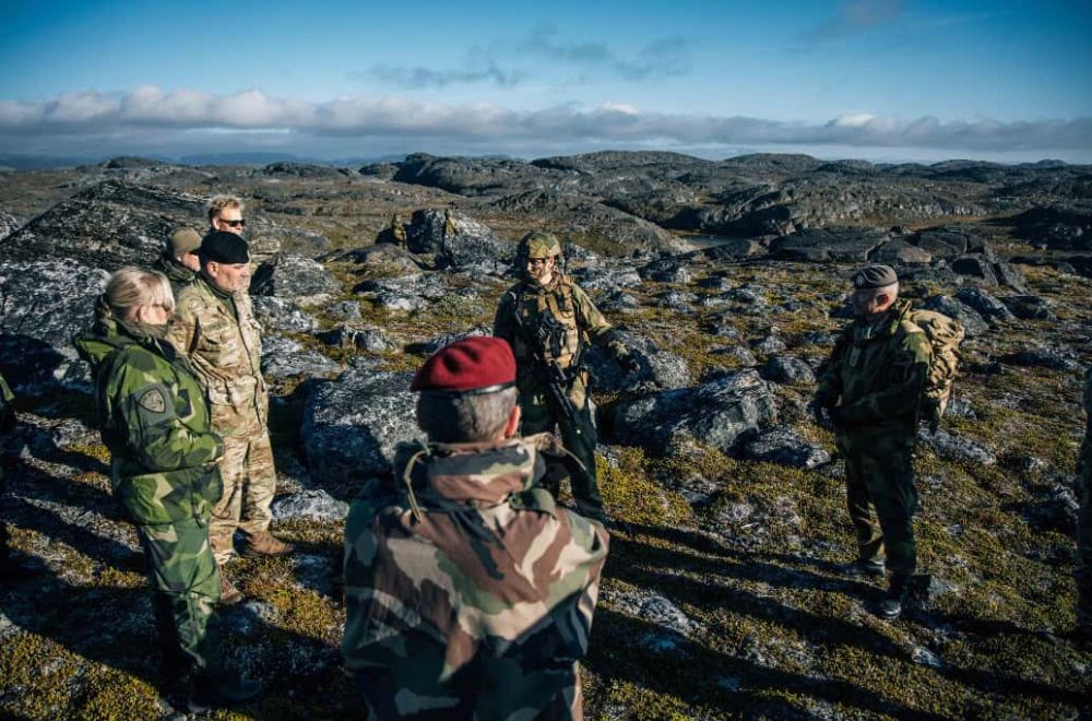 Hemvärnet övade på Grönland. Arctic Light 25.