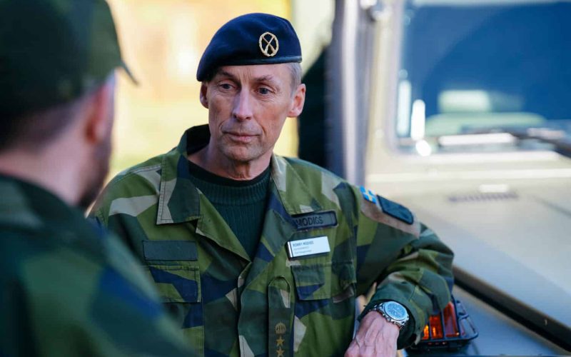 "Jag längtade tillbaka till 
Falun och jag gillar att bygga nytt", säger Ronny Modigs om varför han ville återvända till Dalregementet.
